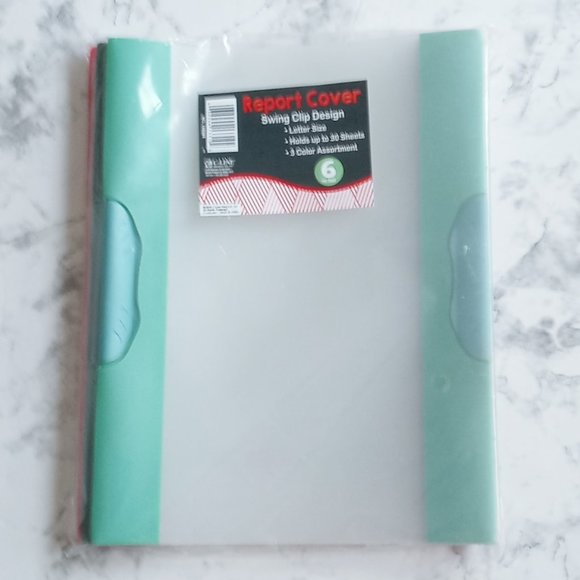 C-Line Report Cover Swing Clip Design 2 Packs - Picture 1 of 5